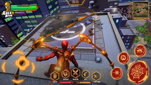Iron Super Hero - Spider Games APK screenshot 1