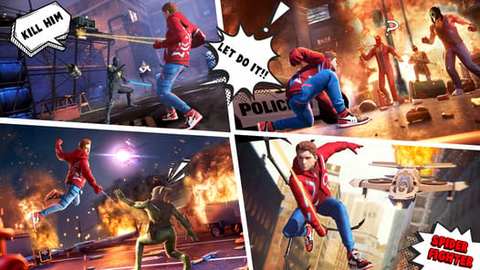 Spider Hero Fighter APK screenshot 1