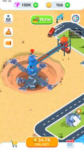 Spiral Excavator Empire APK screenshot 1