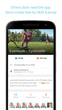 Spond - Sports Team Management APK screenshot 1