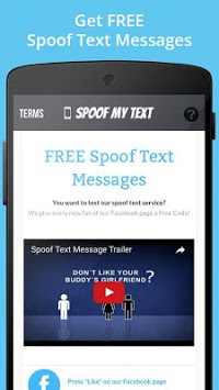 Spoof Text Message APK screenshot 1