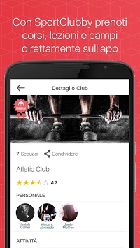 SportClubby APK screenshot 1