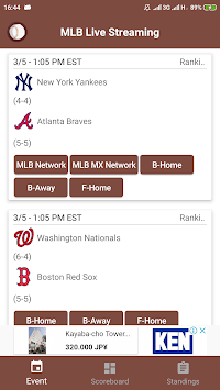 MLB Stream Live APK screenshot 1 MLB Stream Live APK screenshot 1