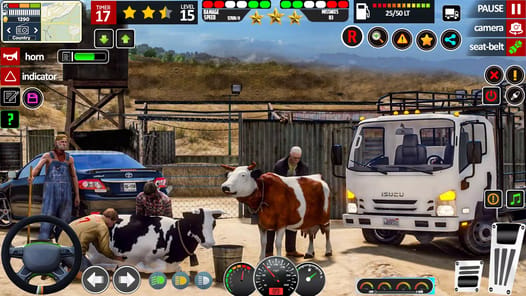 US Truck Driving Animal games APK screenshot 1