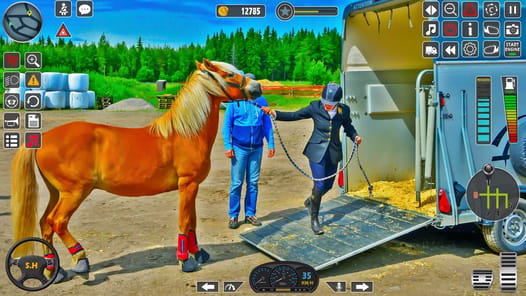 US Truck Driving Animal games APK screenshot 1