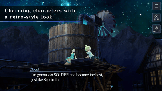 FINAL FANTASY VII EVER CRISIS APK screenshot 1