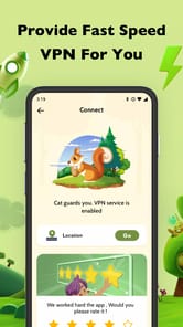 Nutcat VPN APK screenshot 1