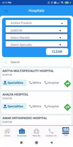 Dr NTR Vaidya Seva APK screenshot 1