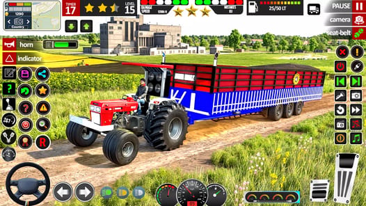 Cargo Tractor Farming Games 3D APK screenshot 1