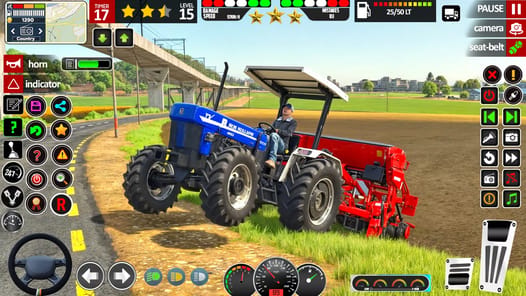 Cargo Tractor Farming Games 3D APK screenshot 1