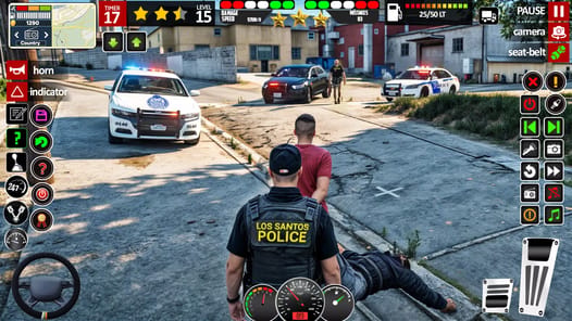 US Police Games Car Games 3D APK screenshot 1
