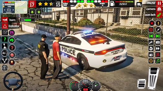 US Police Games Car Games 3D APK screenshot 1