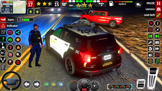 US Police Car Parking Games 3D APK screenshot 1