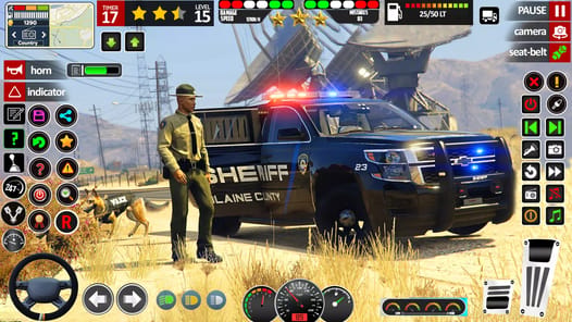 Police Games: Cop Car Chase 3D APK screenshot 1