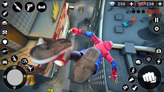 Spider Fighter Man Hero APK screenshot 1