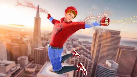 Spider Fighter Man Hero APK screenshot 1