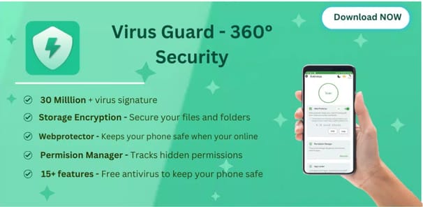 VirusGuard - Mobile Antivirus APK screenshot 1 VirusGuard - Mobile Antivirus APK screenshot 1
