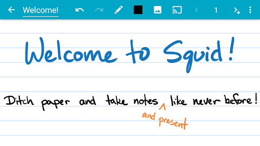 Squid - Take Notes & Markup PDFs APK screenshot 1