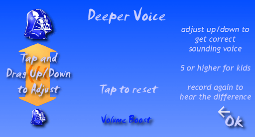 Darth Vader Voice Changer DTVC APK screenshot 1