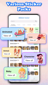 Sticker Maker: AI Maker APK screenshot 1