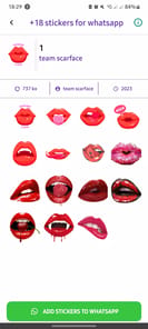 +18 Stickers For WhatsApp APK screenshot 1