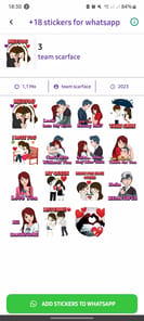 +18 Stickers For WhatsApp APK screenshot 1