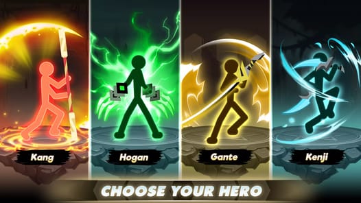 Stickman vs Monster: Idle RPG APK screenshot 1