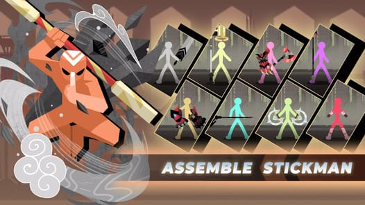 Stickman vs Monster: Idle RPG APK screenshot 1