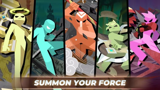 Stickman vs Monster: Idle RPG APK screenshot 1