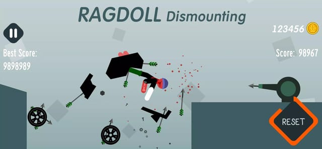 Ragdoll Dismounting APK screenshot 1