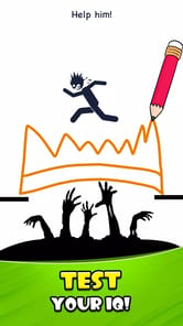 Stickman Rescue: Draw Game APK screenshot 1