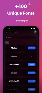 StoryFont for Instagram Story APK screenshot 1