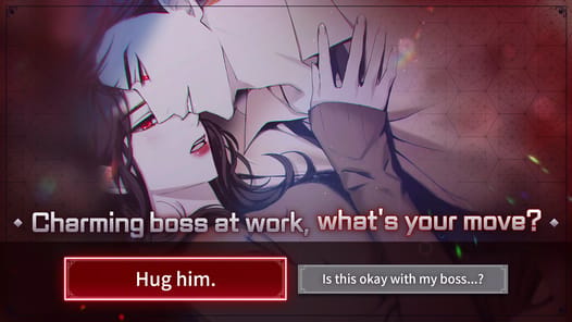 Blood Kiss : Vampire story APK screenshot 1