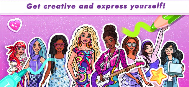 Barbie Color Creations APK screenshot 1