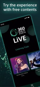 360 Reality Audio Live APK screenshot 1