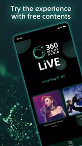 360 Reality Audio Live APK screenshot 1