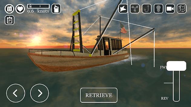iCrabbing- The Commericial Fishing Simulator APK screenshot 1