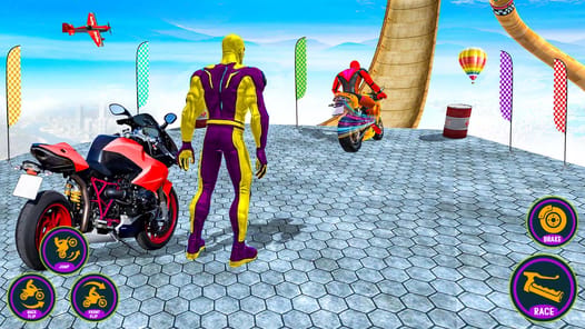 Bike Stunt Racing Bike Game APK screenshot 1