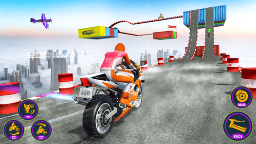 Bike Stunt Racing Bike Game APK screenshot 1