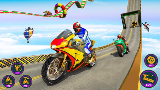 Bike Stunt Racing Bike Game APK screenshot 1