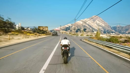 Highway Bike Traffic Racer 3D APK screenshot 1