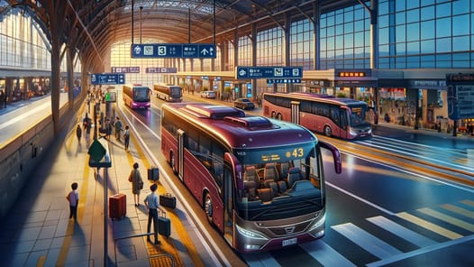 bus simulator coach games 2023 APK screenshot 1