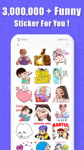 Anim live sticker-WAStickerApp APK screenshot 1
