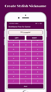 Nickname Generator : For Gamer APK screenshot 1