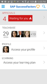 SuccessFactors APK screenshot 1
