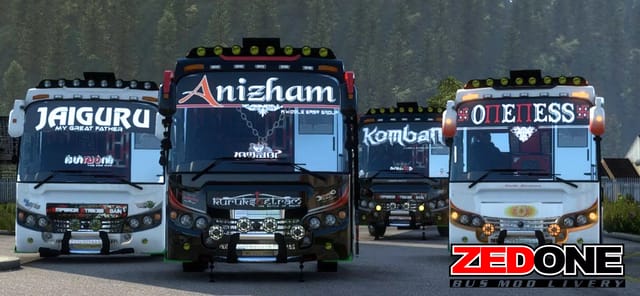 Zedone Bus Mods Livery App APK screenshot 1