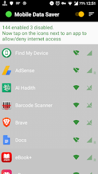 Mobile Data Saver APK screenshot 1