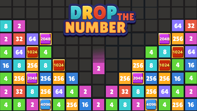 Drop the Number - Merge Game APK screenshot 1 Drop the Number - Merge Game APK screenshot 1