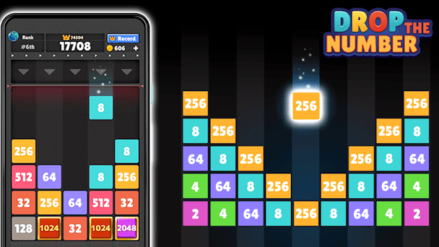 Drop the Number - Merge Game APK screenshot 1 Drop the Number - Merge Game APK screenshot 1