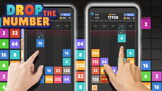 Drop the Number - Merge Game APK screenshot 1 Drop the Number - Merge Game APK screenshot 1